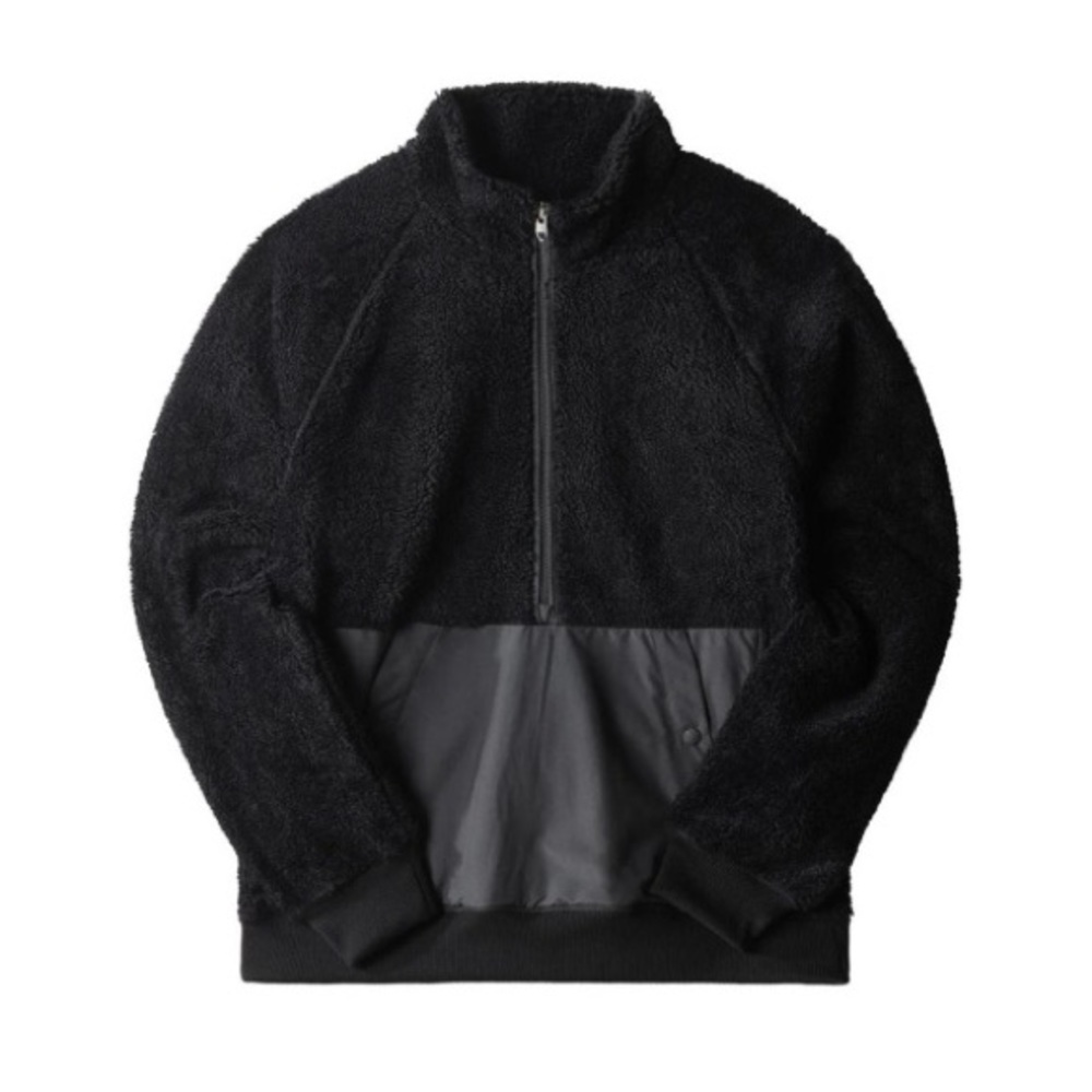THE NORTH FACE Men's Ridge Fleece 1/4 Zip BLACK M
